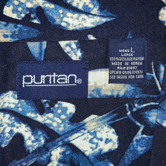 Summer 🌴 Men’s Button Down Tropical Shirt - Picture 6 of 6